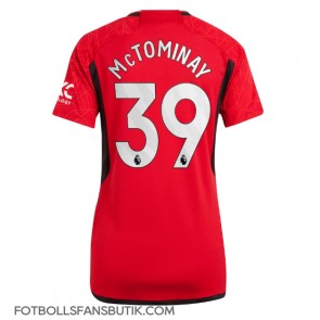 Manchester United Scott McTominay #39 Replika Hemmatröja Damer 2023-24 Kortärmad